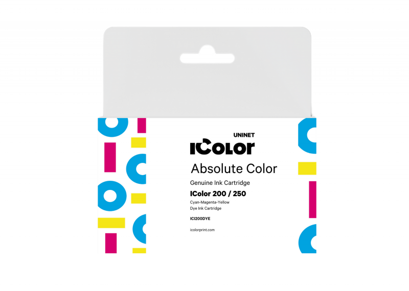 IColor 200/250 Dye Based CMY Ink Cartridge