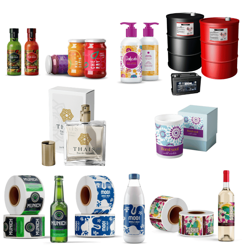 Uninet iColor 400 Label Press Mockups 2